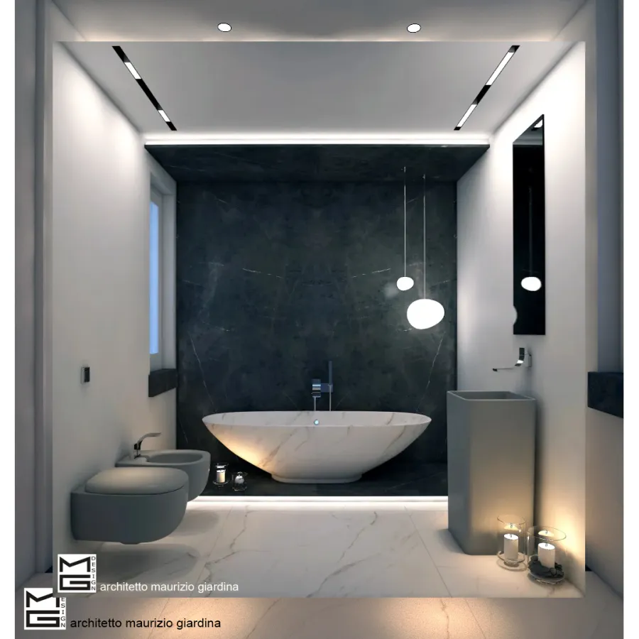 <p>Progetto di design bagno - Interior Design</p>