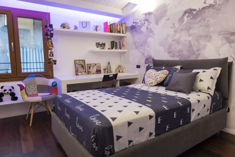 Ristrutturazione Casa Castelbuono - Camera da letto