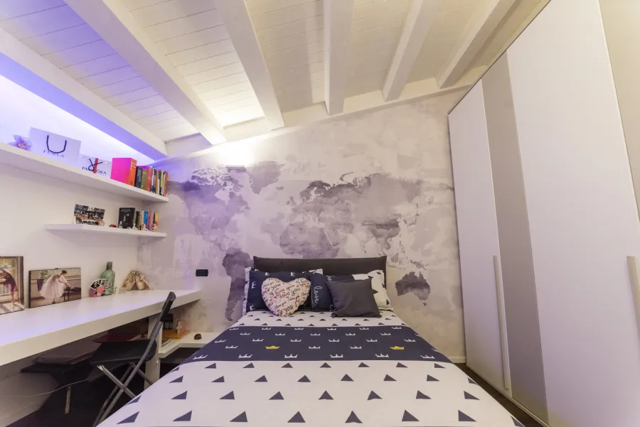 Ristrutturazione Casa Castelbuono - Camera da letto