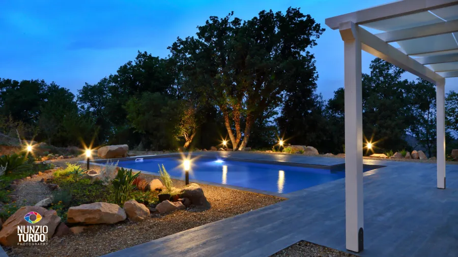 Progettazione e realizzazione dell'area piscina - 
