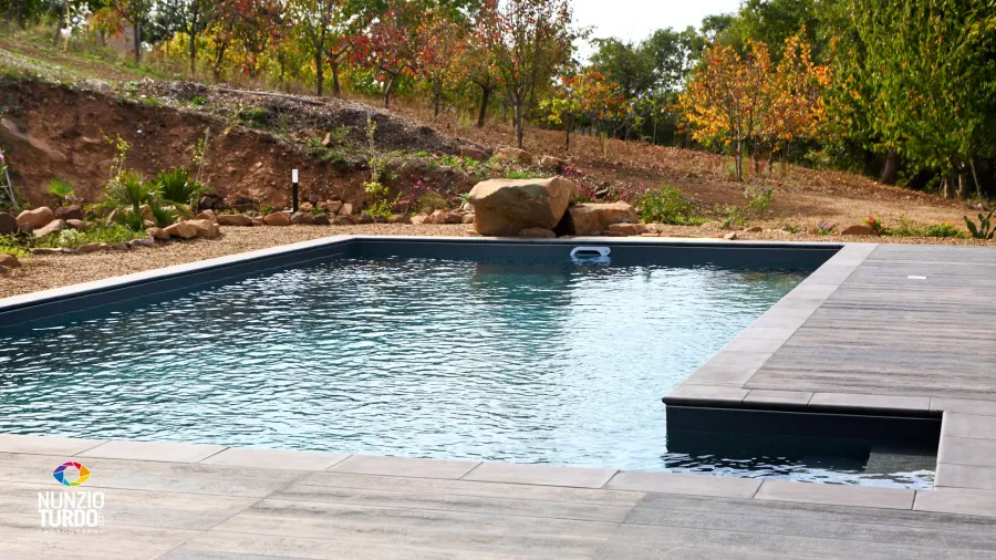Progettazione e realizzazione dell'area piscina