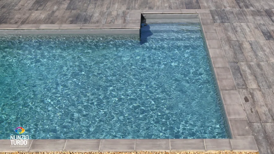 Progettazione e realizzazione dell'area piscina