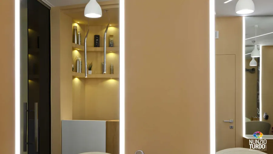 Progetto di ristrutturazione di una parruccheria a Castelbuono -