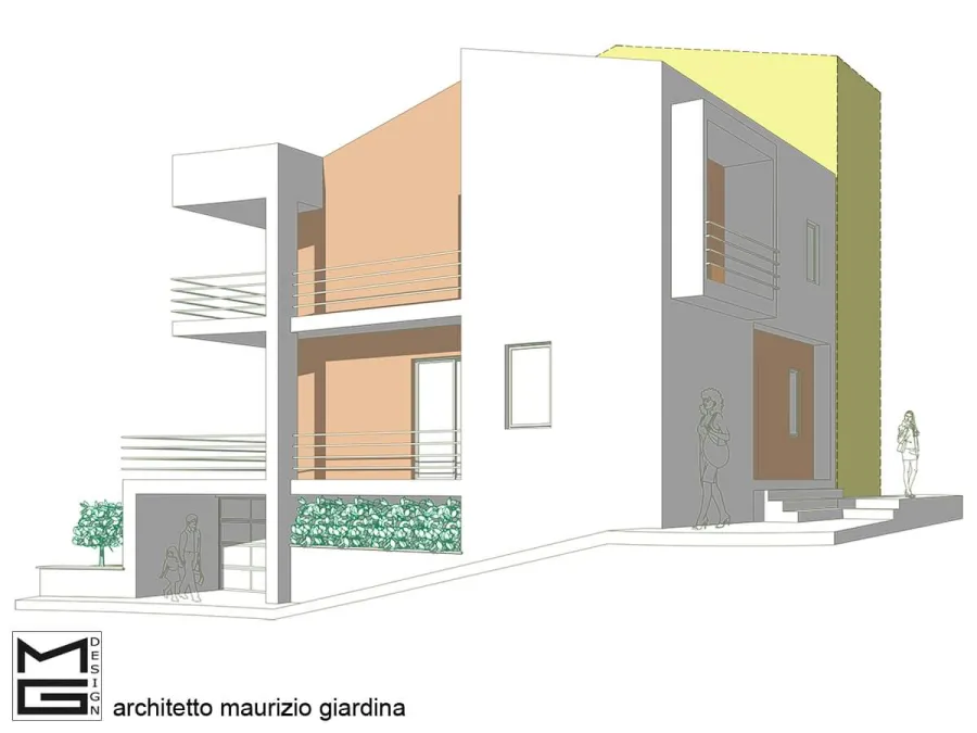 Abitazione unifamiliare indipendente a Castelbuono (PA) - Prospettiva