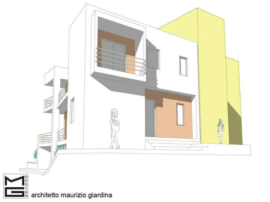 Abitazione unifamiliare indipendente a Castelbuono (PA) - Prospettiva