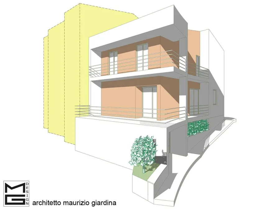 Abitazione unifamiliare indipendente a Castelbuono (PA) - Prospettiva