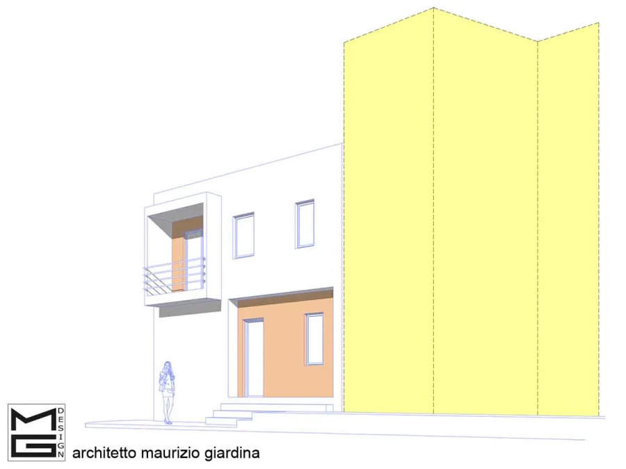 Abitazione unifamiliare indipendente a Castelbuono (PA) - Prospettiva