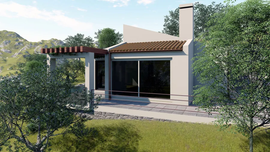Villa unifamiliare a Sant'Ambrogio a Cefalù (PA) - Rendering
