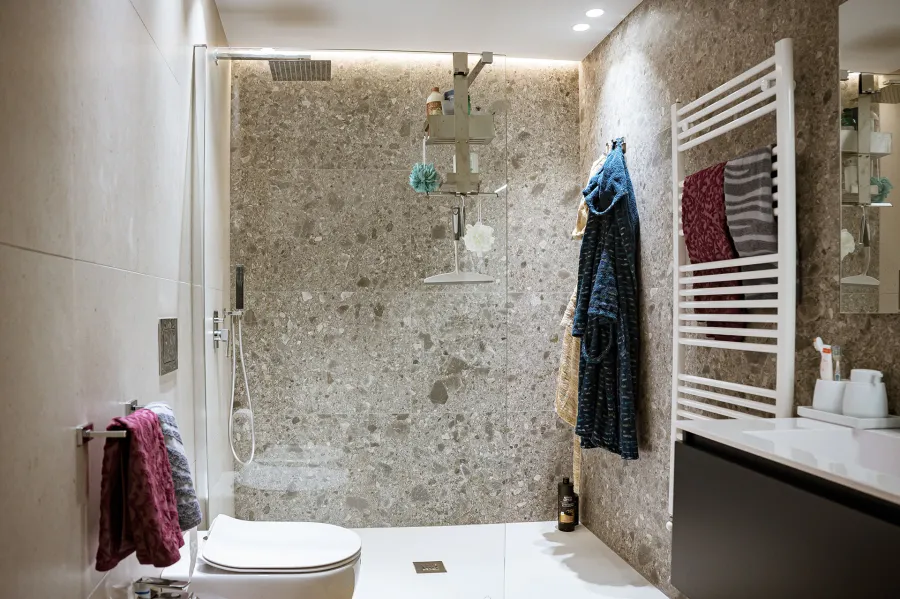 Progetto per la ridistribuzione degli ambienti interni di un immobile sito a Castelbuono (PA) - Bagno