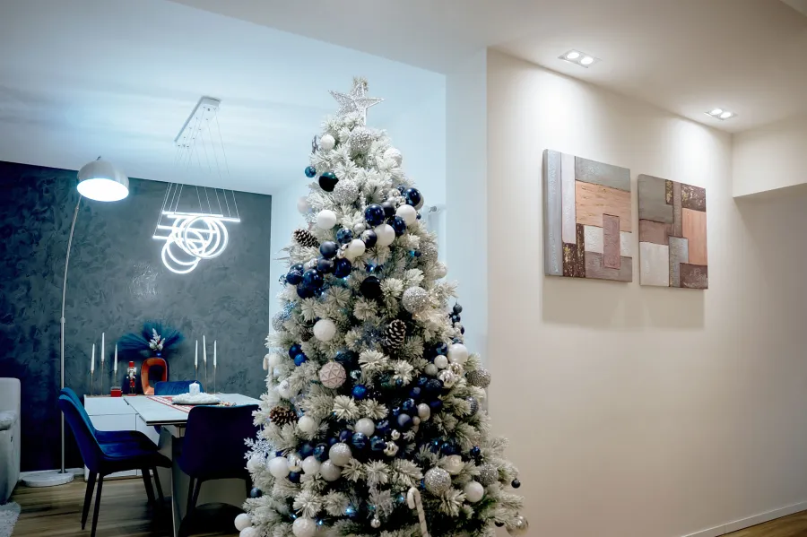 								Progetto per la ridistribuzione degli ambienti interni di un immobile sito a Castelbuono (PA) - Soggiorno