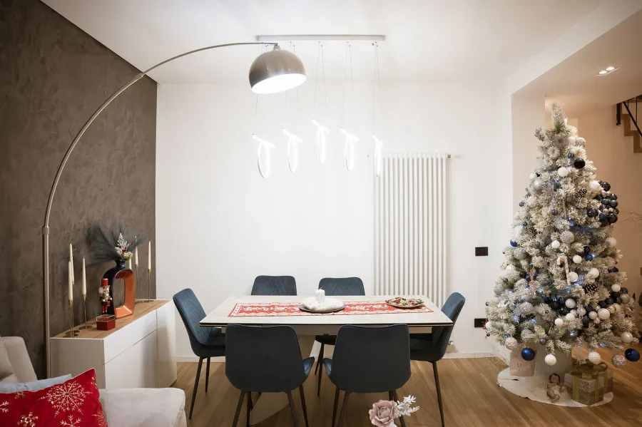 												Progetto per la ridistribuzione degli ambienti interni di un immobile sito a Castelbuono (PA) - Soggiorno